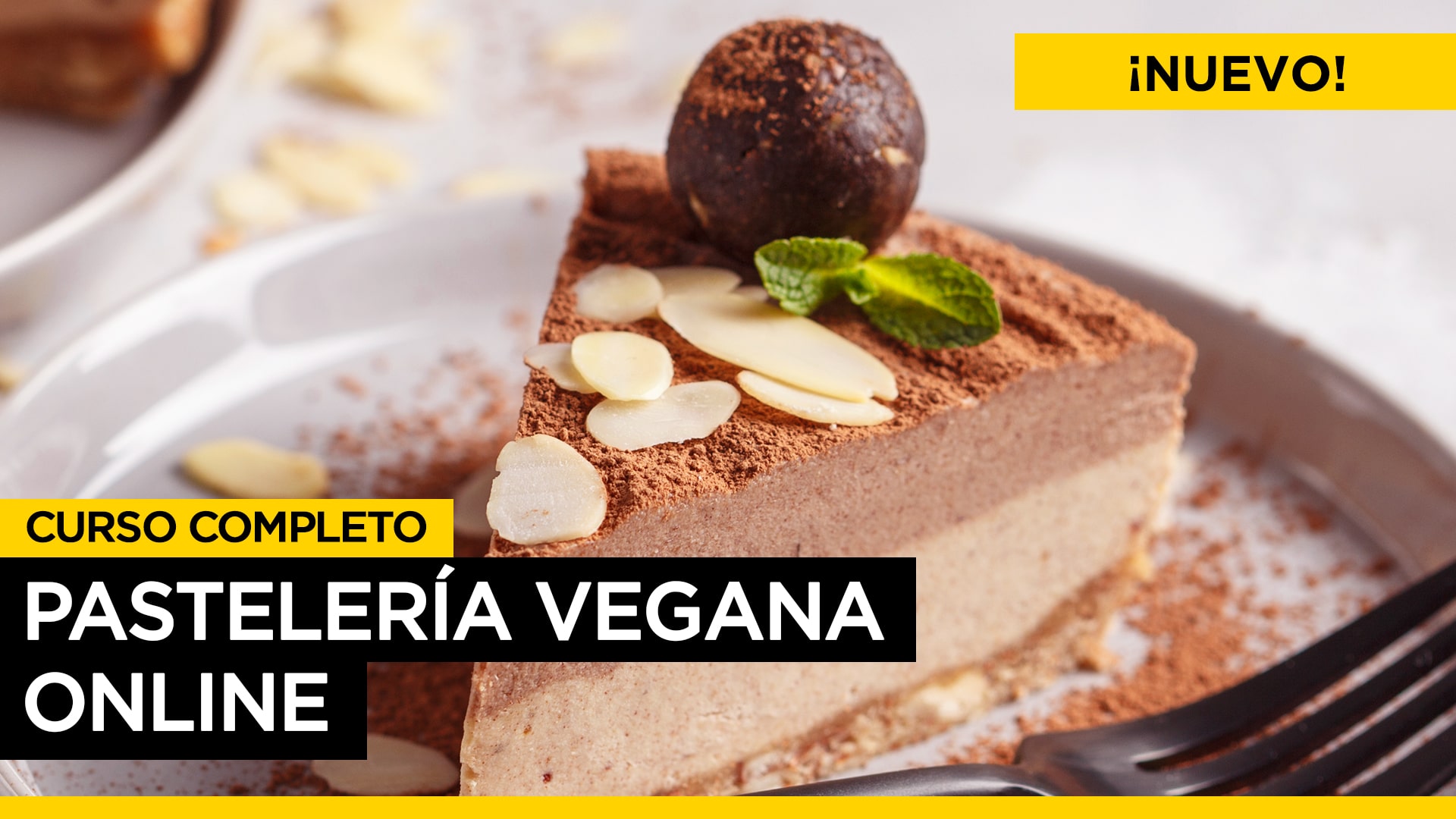 Curso Pastelería Vegana